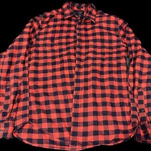 J. Crew Flannel Slim Men's M